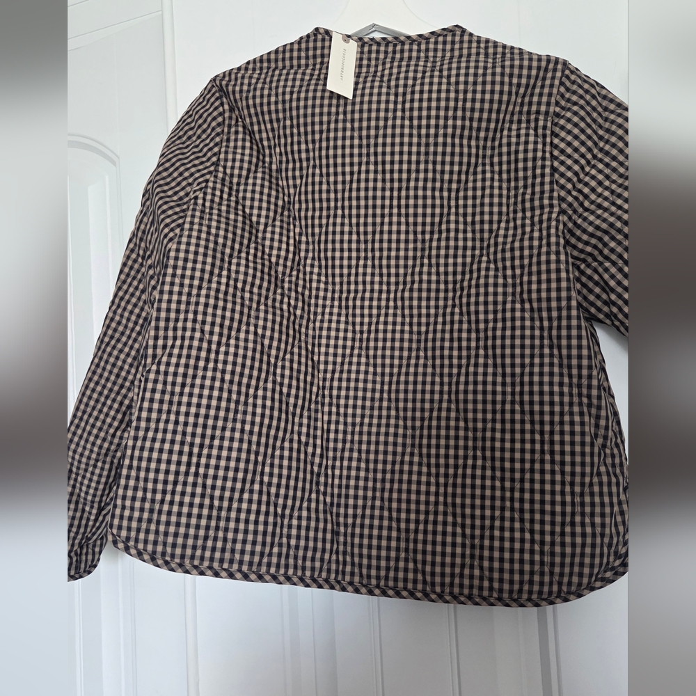 Barbour Check Monroe Quilt Jacket - Picture 13 of 15